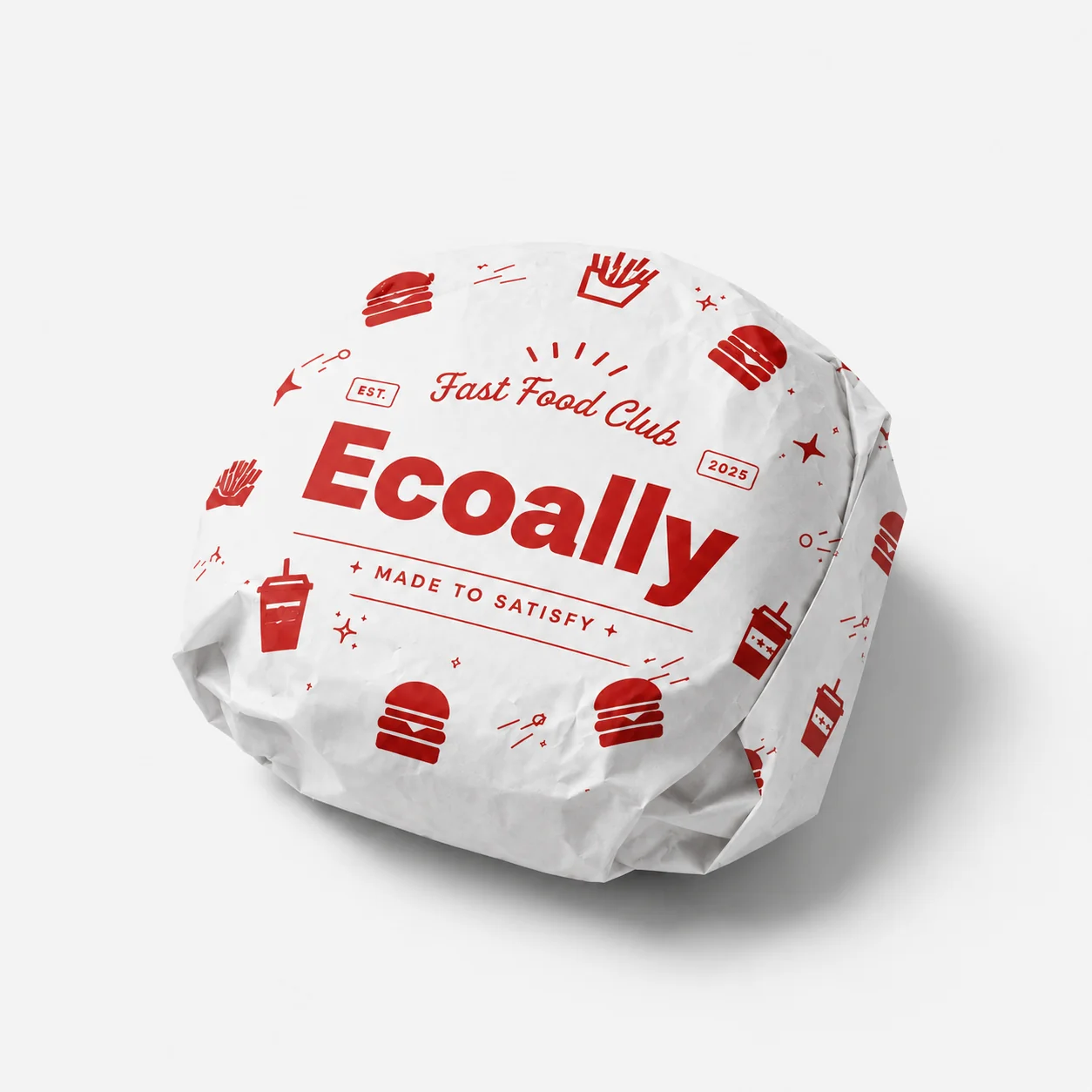 Custom Burger Wrapping Paper