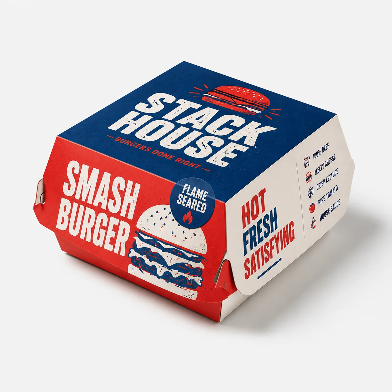 Custom Burger Boxes